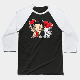 Betty Boop new 4 Baseball T-Shirt